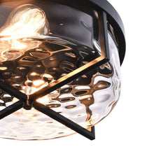 Load image into Gallery viewer, Verdon Glass Flush Mount

