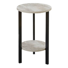 Load image into Gallery viewer, 23.75&quot; H x 15&quot; L x 15&quot; D Gray/Black Vereen Multi-Tiered Plant Stand (SB269)
