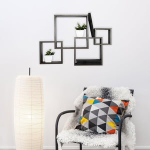 Vernonburg Square Accent Shelf Espresso #2005HW