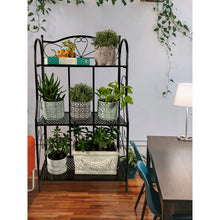 Load image into Gallery viewer, Verrett Rectangular Multi-Tiered Plant Stand
