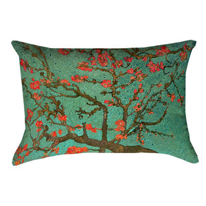 Vestavia Almond Blossom Lumbar Pillow with Concealed Zipper - 202DC