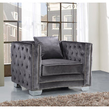 Load image into Gallery viewer, Veun 42&#39;&#39; Wide Tufted Velvet Armchair 4983RR
