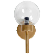 Load image into Gallery viewer, Vickie 1-Light Wall Sconce Gold #1376HW
