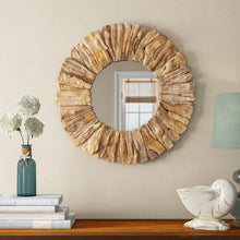 Load image into Gallery viewer, Victoria Drift Wood Rustic Accent Mirror MRM3841
