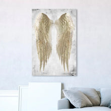 Load image into Gallery viewer, Victorino Fashion And Glam Wings Of Angel Gold - Graphic Art on Canvas, 24" H x 16" W x 1.5" D
