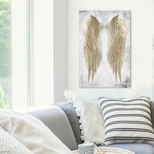 Load image into Gallery viewer, Victorino Fashion And Glam Wings Of Angel Gold - Graphic Art on Canvas, 24" H x 16" W x 1.5" D
