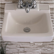 Load image into Gallery viewer, WH1412W Vitreous China Rectangular Wall Mount Bathroom Sink with Overflow
