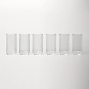 Viverette 6 Piece 22 oz. Acrylic Drinking Glass (Set of 6)