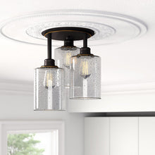 Load image into Gallery viewer, Vivian 3 - Light 12.6&quot; Semi Flush Mount (SB683)
