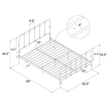 Load image into Gallery viewer, Viviana Platform QUEEN Bed *AS-IS* 7354RR

