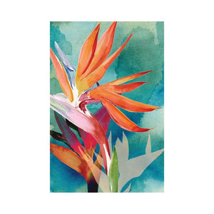 Vivid Birds of Paradise II by Jennifer Paxton Parker - Wrapped Canvas Painting Print GL1743