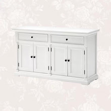 Load image into Gallery viewer, Vivien 57.09&#39;&#39; Wide 2 Drawer Mahogany Buffet Table
