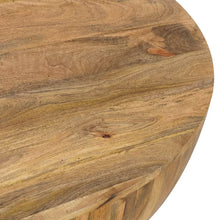 Load image into Gallery viewer, Vivienne Solid Wood Drum Coffee Table
