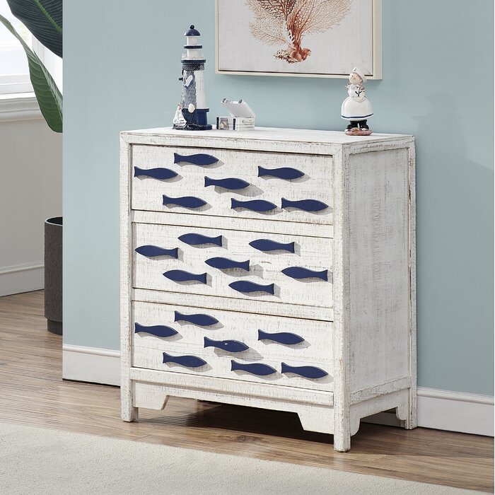 Voight Tall 3 - Drawer Accent Chest