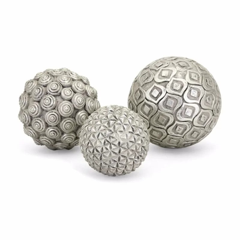 Voorhees Balls 3 Piece Sculpture Set 1722CDR