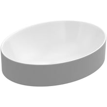 Load image into Gallery viewer, Vox Vitreous China Oval Vessel Bathroom Sink with Overflow  MRM4139
