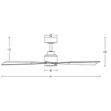 Load image into Gallery viewer, Clean Smart Ceiling Fan by WAC Lighting
