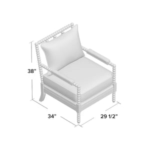 Wagner 29.5'' Wide Armchair