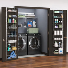 Load image into Gallery viewer, 77&quot; H x 18&quot; W x 5.2&quot; D Wall Cabinet Door Organizer
