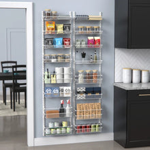 Load image into Gallery viewer, 77&quot; H x 18&quot; W x 5.2&quot; D Wall Cabinet Door Organizer

