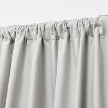 Load image into Gallery viewer, Waller Solid Blackout Thermal Rod Pocket Single Curtain Panel  Silver 711ND
