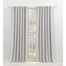 Load image into Gallery viewer, Waller Solid Blackout Thermal Rod Pocket Single Curtain Panel  Silver 711ND
