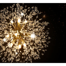 Load image into Gallery viewer, Wallin 9  Light Dimmable Sphere Chandelier
