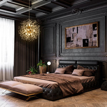 Load image into Gallery viewer, Wallin 9  Light Dimmable Sphere Chandelier
