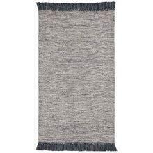 Load image into Gallery viewer, Waloo Chevron Handmade Flatweave Area Rug in Gray 3&#39; x 5&#39;
