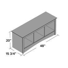 Load image into Gallery viewer, Wanda Storage Wood Bench (SB869)
