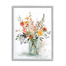 Load image into Gallery viewer, 20&quot; H x 16&quot; W x 1.5&quot; D Warm Summer Meadow Floral Bouquet Still Life by Carol Robinson - Painting
