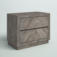 Load image into Gallery viewer, Warner 24&#39;&#39; Tall 2 - Drawer Nightstand in Rustic Latte
