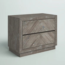 Load image into Gallery viewer, Warner 24&#39;&#39; Tall 2 - Drawer Nightstand in Rustic Latte
