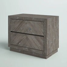 Load image into Gallery viewer, Warner 24&#39;&#39; Tall 2 - Drawer Nightstand in Rustic Latte
