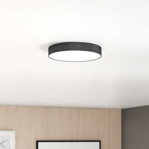 0.75" H x 5" W x 5" D Warrenton 1 - Light Simple Circle LED Flush Mount GL1661