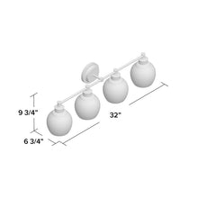 Load image into Gallery viewer, Warrenton 4 - Light Dimmable Vanity Light 5610RR
