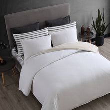 Load image into Gallery viewer, Washed Cotton  Reversible Comforter Set 4379RR
