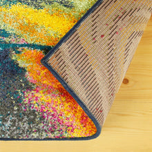 Load image into Gallery viewer, Wasser Abstract Navy Area Rug MRM2908
