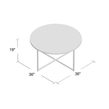 Load image into Gallery viewer, Wasser Cross Legs Coffee Table - 782CE
