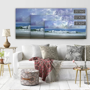 Watching The Clouds by Mike Calascribetta - Wrapped Canvas Print 12" x 36" x 1.5"