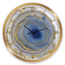 Load image into Gallery viewer, Water Agate Fashion Wall Clock Medium Size #1453HW
