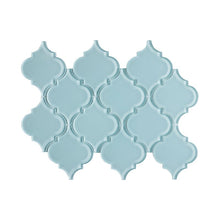 Load image into Gallery viewer, Water Jet Series 3&quot; x 4&quot; Glass Arabesque Mosaic Tile 6011RR (2 boxes)
