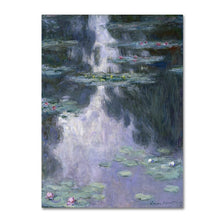Load image into Gallery viewer, 32&quot; H x 24&quot; W Water Lilies Nympheas 2 by Claude Monet - Wrapped Canvas Print MRM3163
