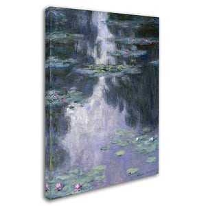32" H x 24" W Water Lilies Nympheas 2 by Claude Monet - Wrapped Canvas Print MRM3163