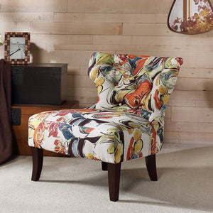 Waterton Wingback Chair Multicolored #1772HW