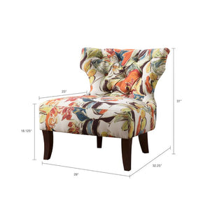 Waterton Wingback Chair Multicolored #1772HW
