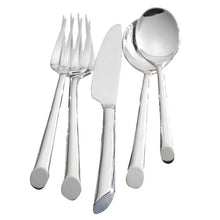 Load image into Gallery viewer, Wave 42 Piece Flatware Set, Service for 8
