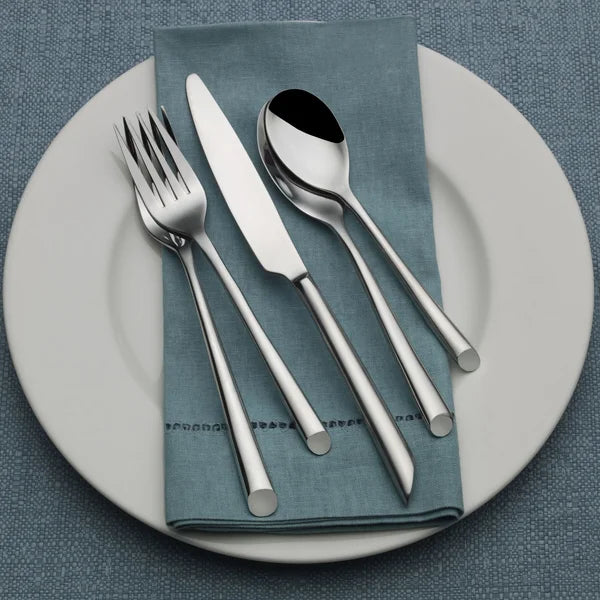 Wave 42 Piece Flatware Set, Service for 8