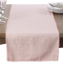 Load image into Gallery viewer, Waveland Mini Pom Pom Trim Table Runner GL631
