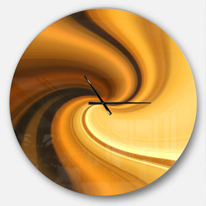 Waves Curved Texture Wall Clock SB1864